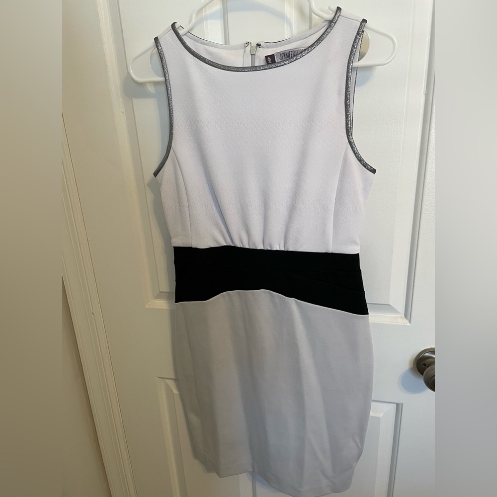 Jennifer Lopez color block dress size 6